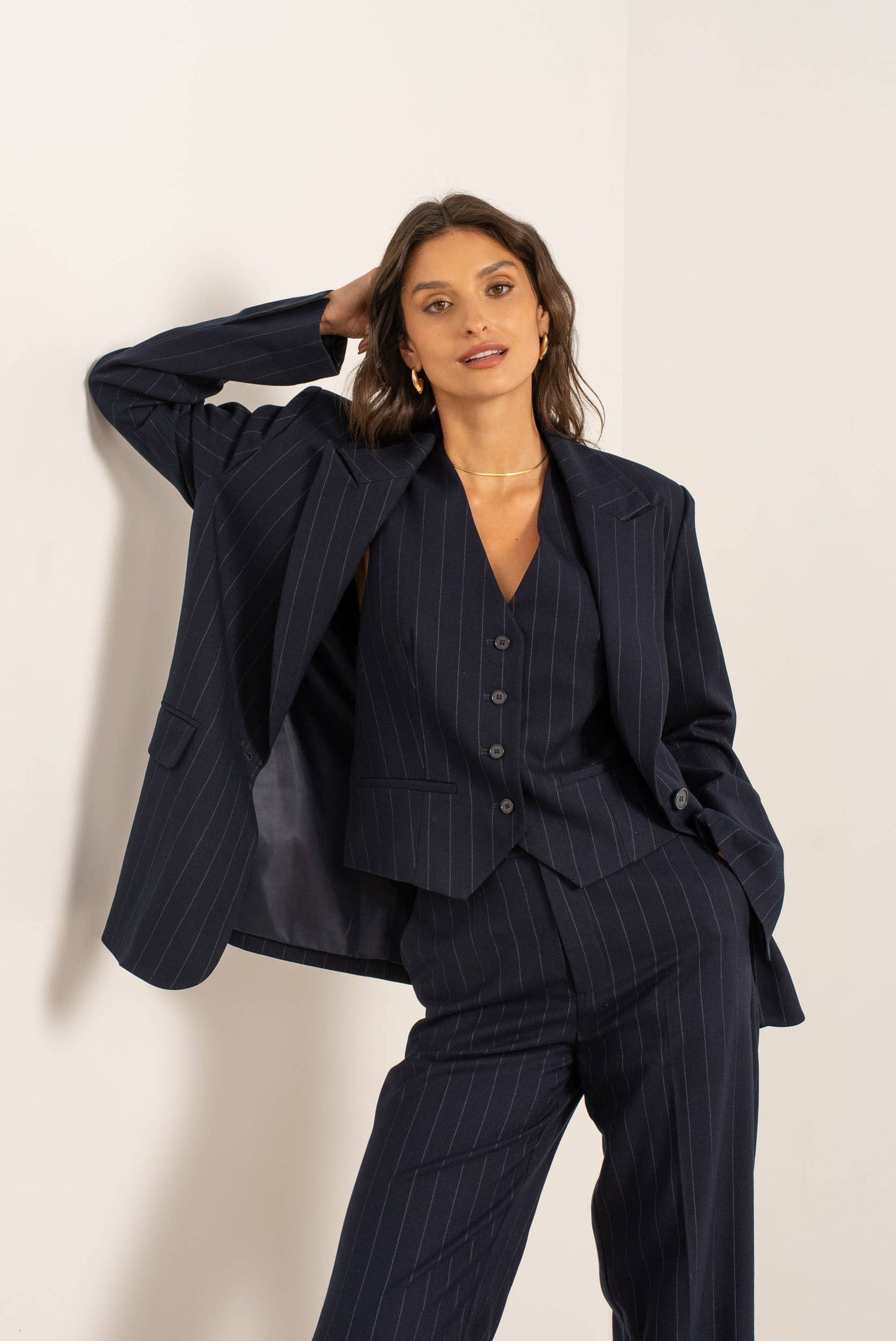 Gilet Blu Couture