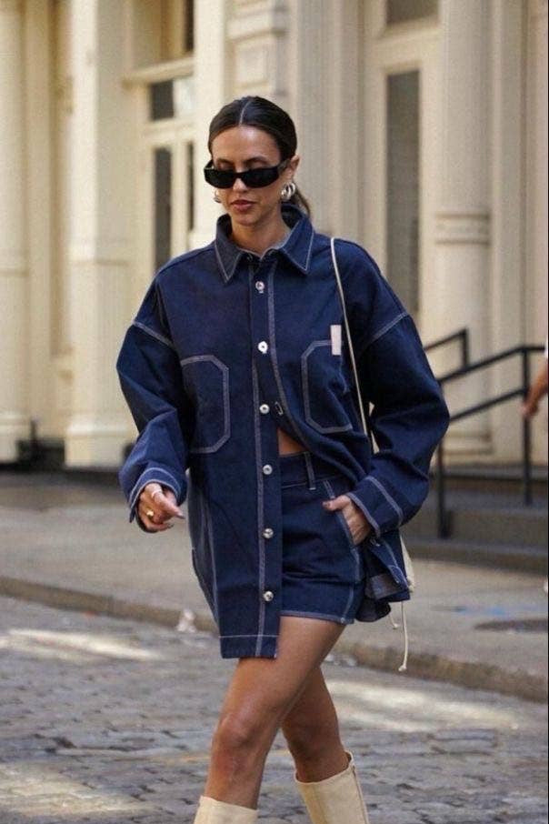 Coordinato in Denim