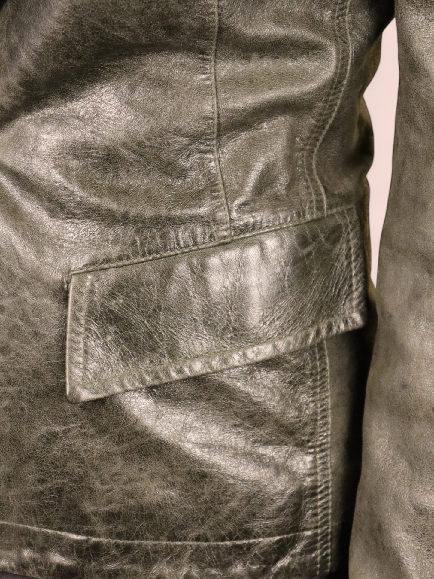 Blazer in Pelle | Vintage