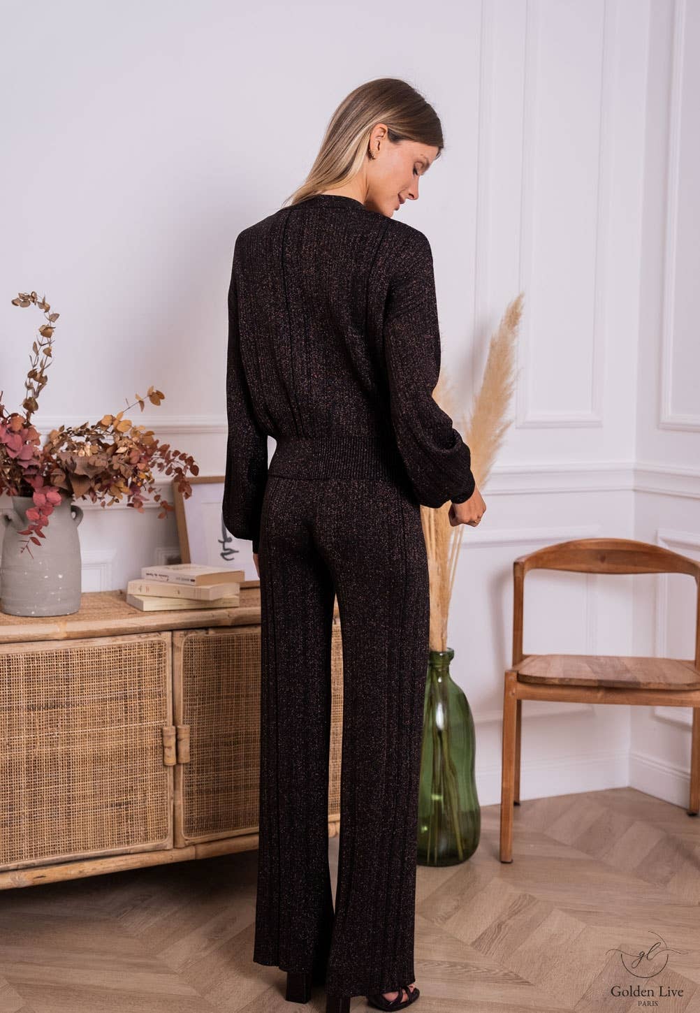 Coordinato in Maglia Lurex