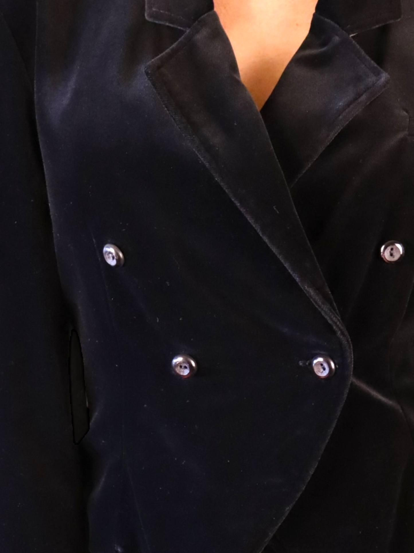 Giacca Doppiopetto in Velluto | Vintage