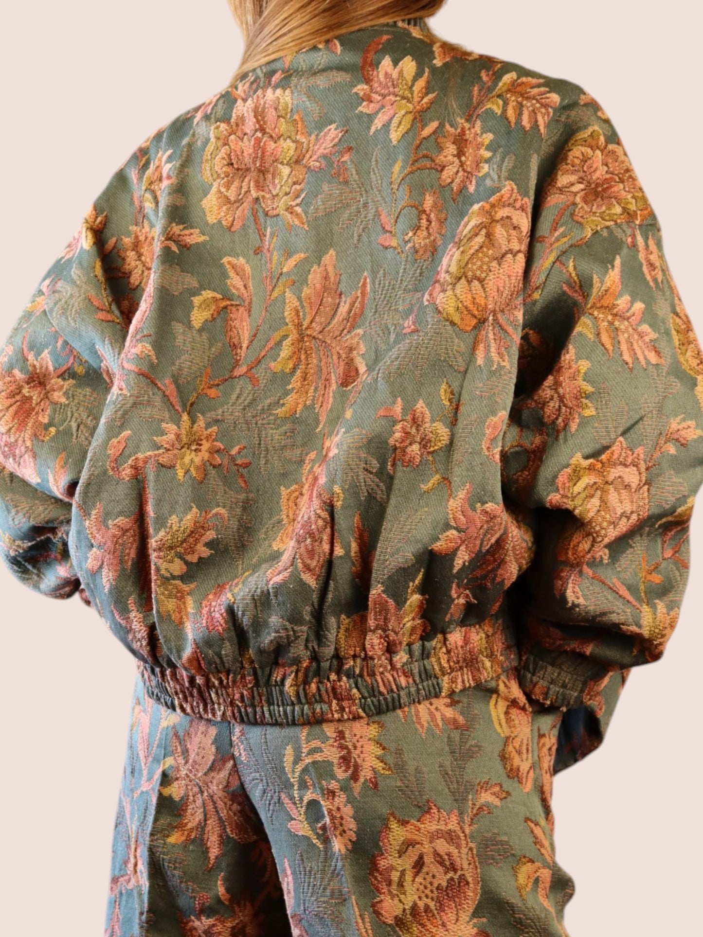Bomber Jacquard Floreale