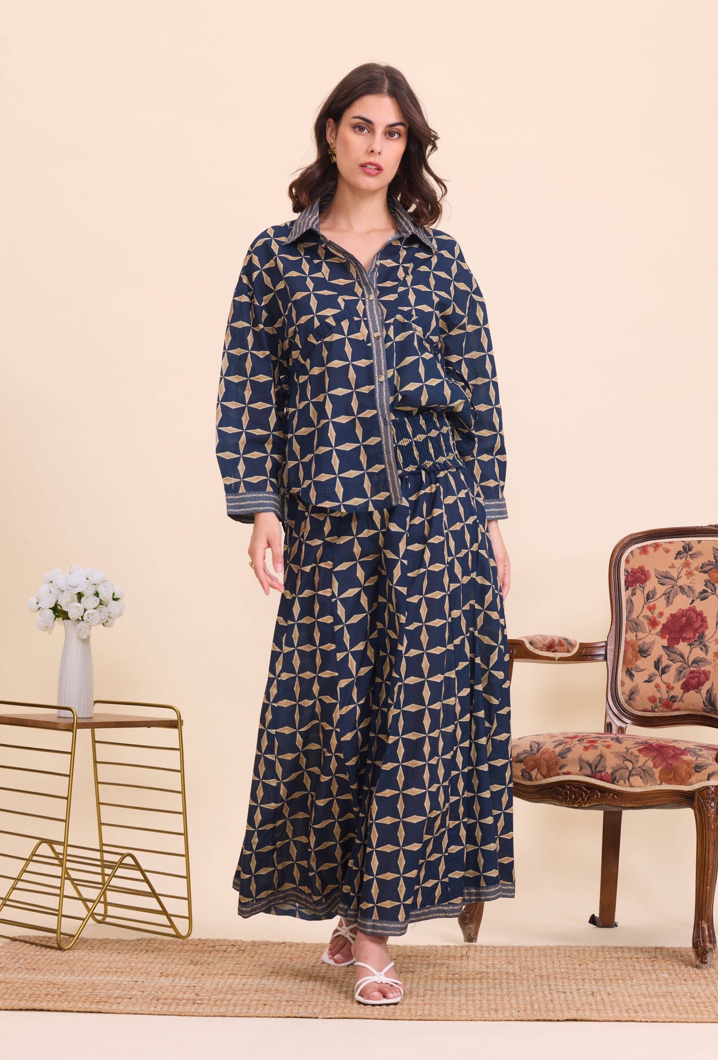 Coordinato Blue Maze