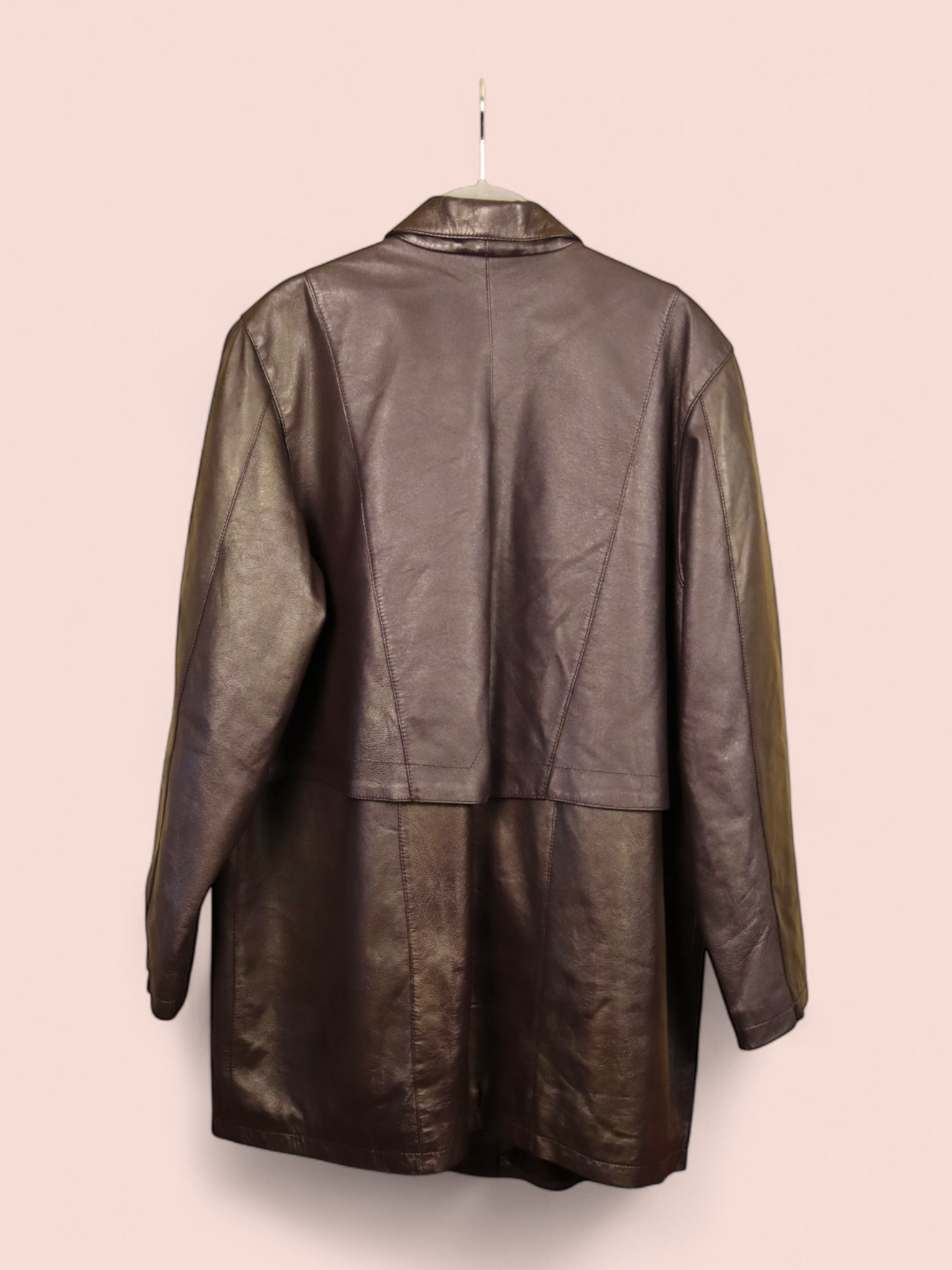 Giacca lunga in Pelle | Vintage