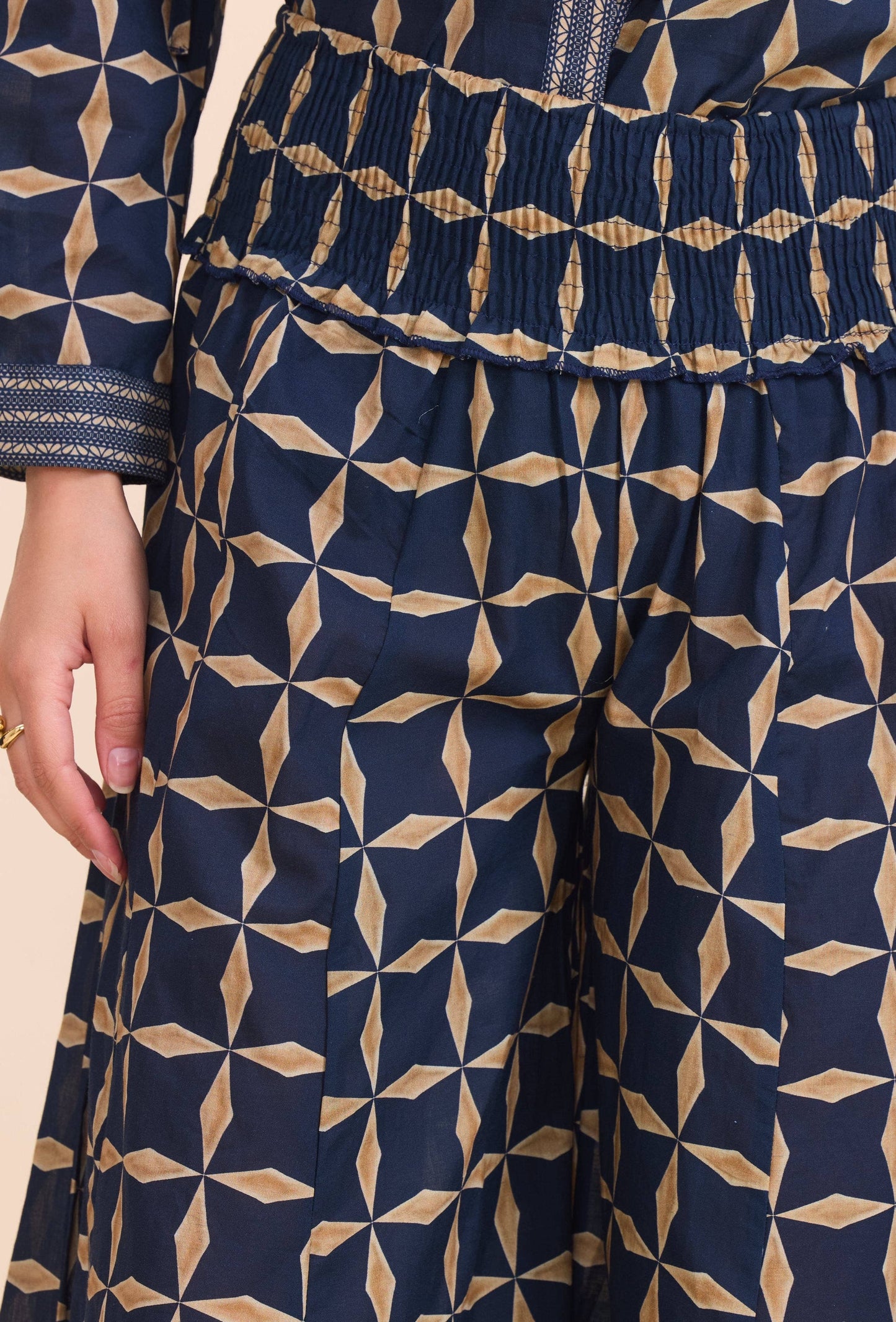Coordinato Blue Maze