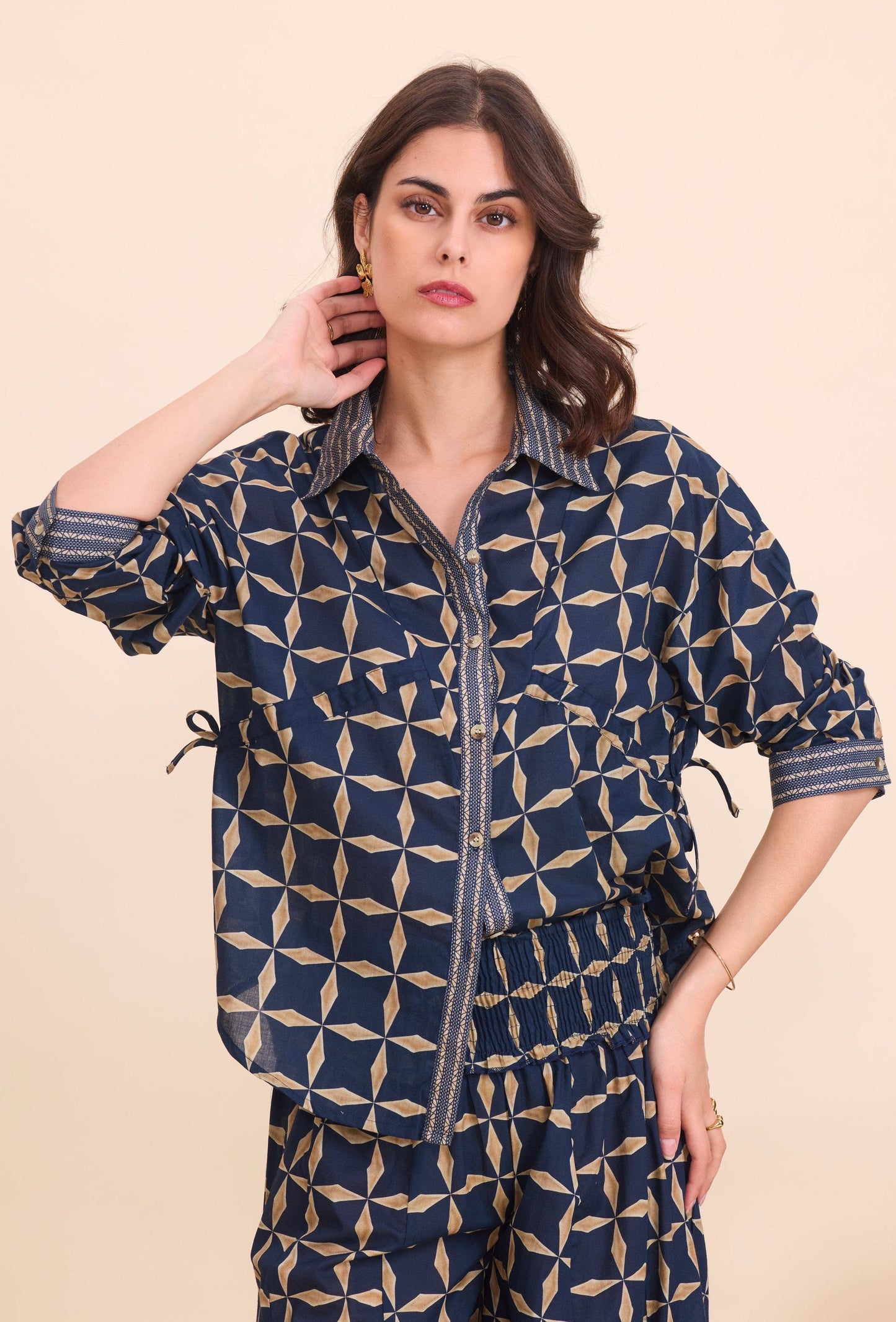 Coordinato Blue Maze