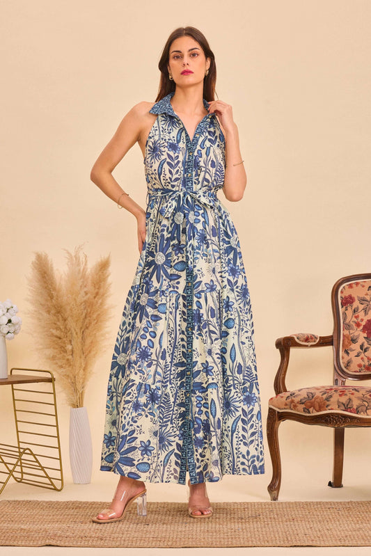 Abito Blue Botanica