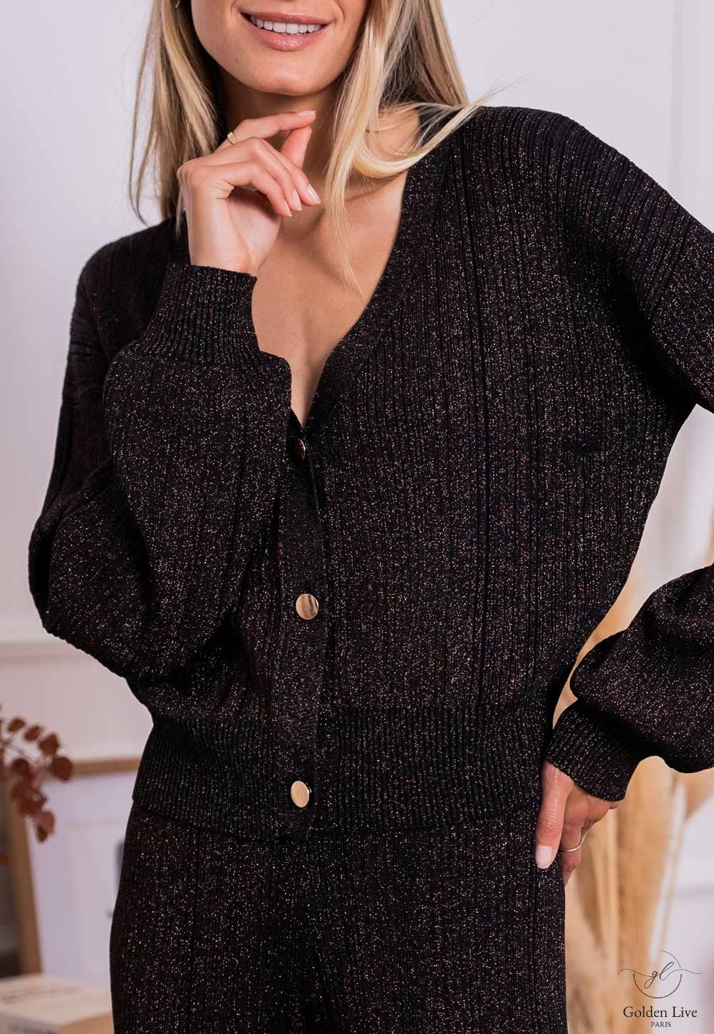 Coordinato in Maglia Lurex