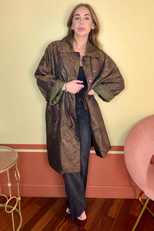 Trench Paisley | Vintage