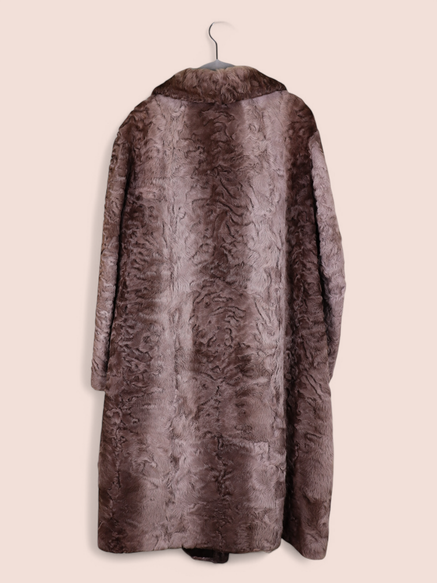 Cappotto in Astrakan Beige | Vintage