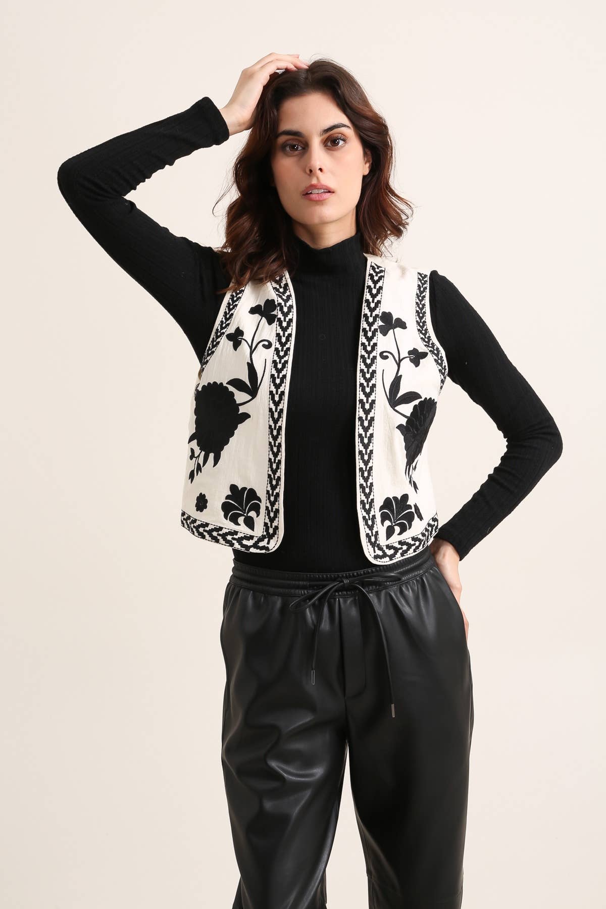 Gilet Ricamato