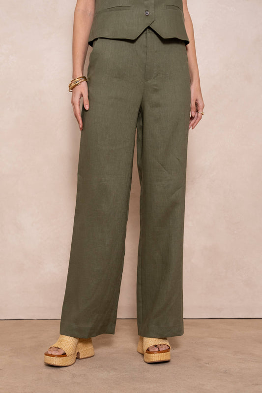 Pantalone Sartoriali in Lino